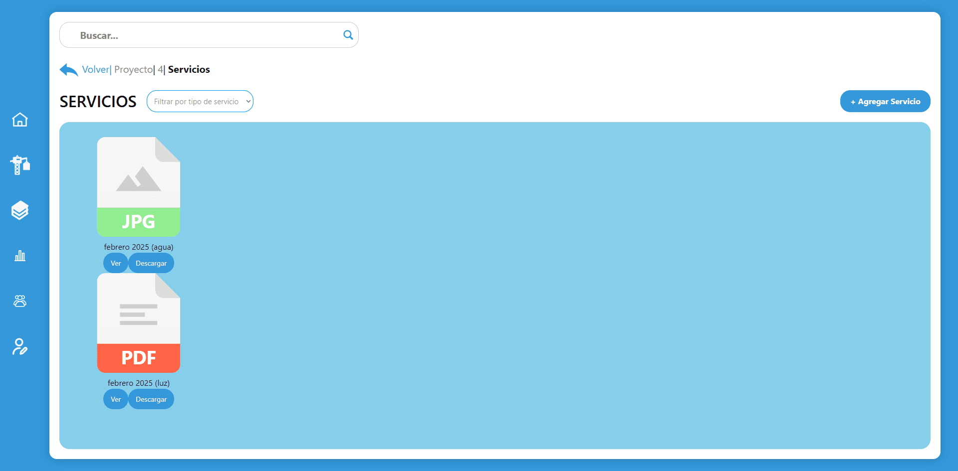 Project Services Bills